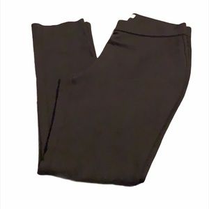 Brown coldwater creek natural fit leggings size small
